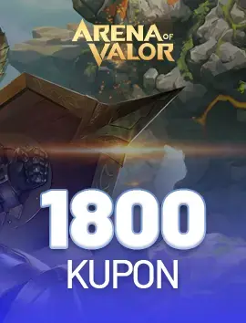 Arena Of Valor 1800 Kupon